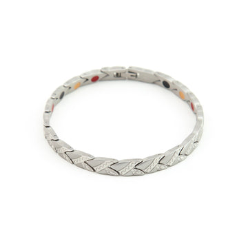 Infinity - Stress Relief - Stainless Steel Negative Ion Bracelet